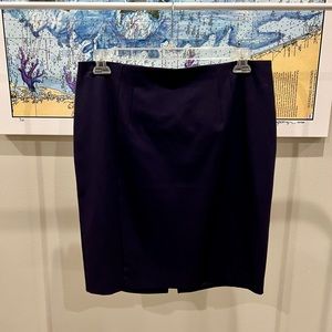 Express High Rise Navy Pencil Skirt